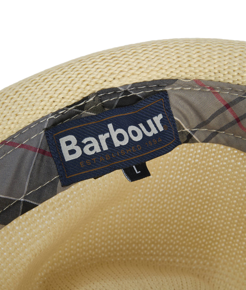 Linford Trilby Summer Hat - Ecru