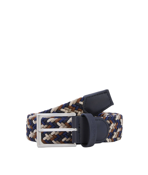 Ford Belt - Navy/Rust Mix