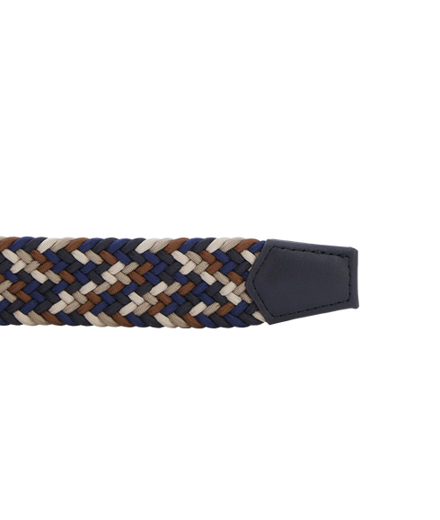 Ford Belt - Navy/Rust Mix