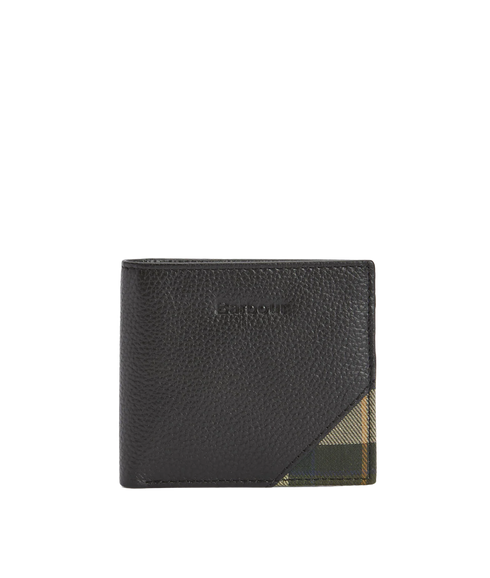 Tarbert Leather Wallet - Black/Ancient