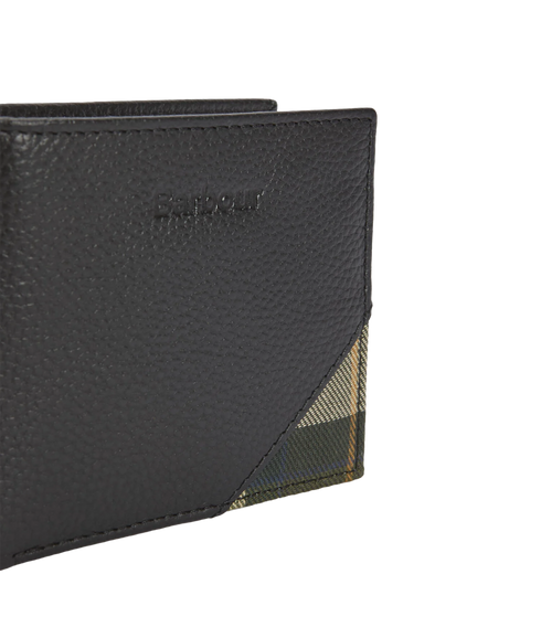 Tarbert Leather Wallet - Black/Ancient