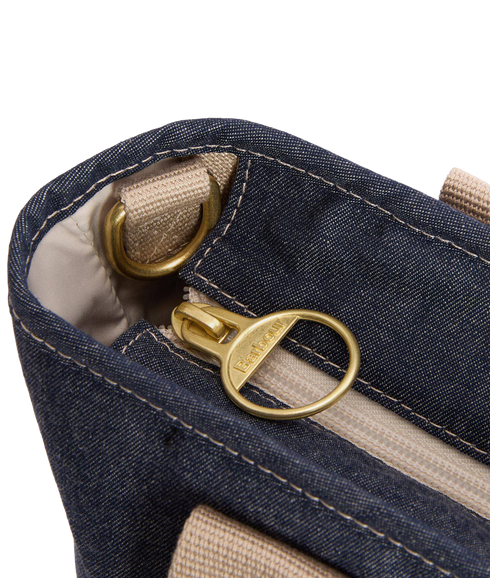Mini Mya Denim Tote Bag - Indigo
