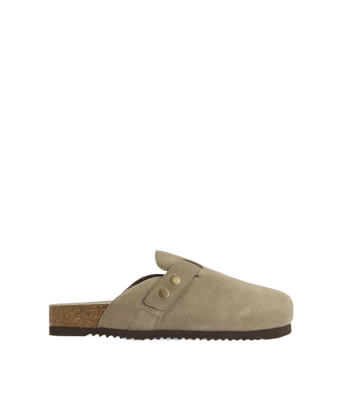 Bowman Sandal - Taupe Suede