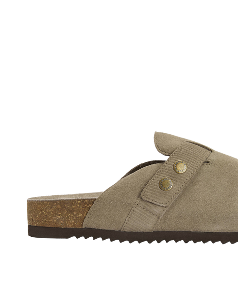 Bowman Sandal - Taupe Suede
