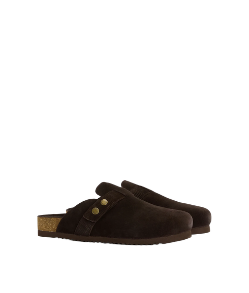 Bowman Sandal - Choc Suede