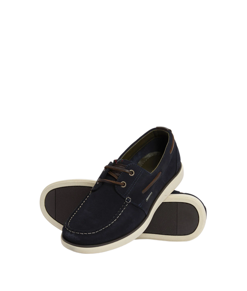 Rothley Boat Shoe - Navy Suede