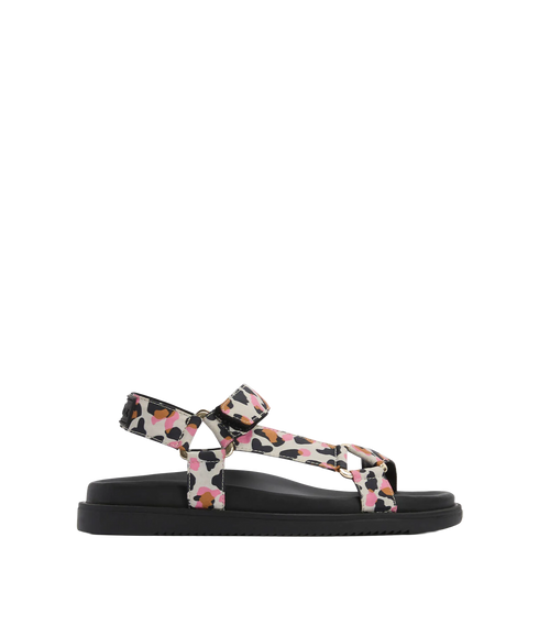 Caitlin Sandal - Leopard Print