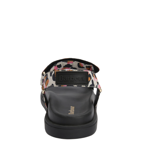 Caitlin Sandal - Leopard Print