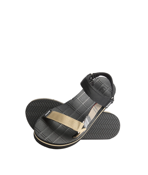 Mila Sandal - Black/Dress Tartan