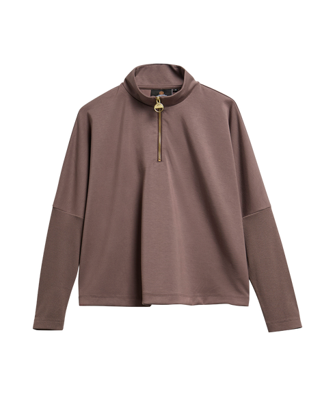 Kemora Half Zip Sweatshirt - Truffle