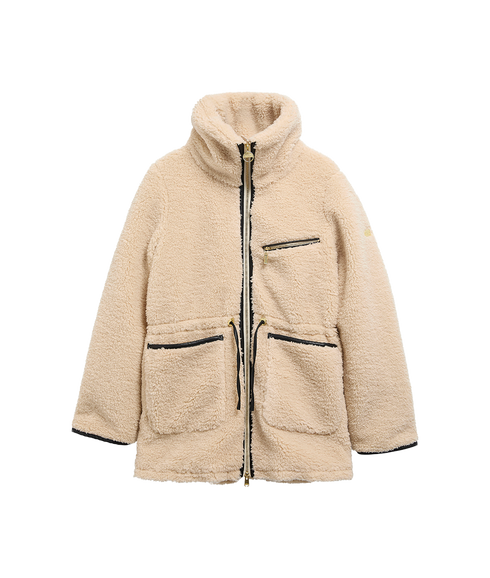 Kemora Fleece Casual Jacket - Jasmine/Black