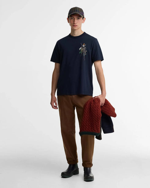 Barbour X Paul Smith Key T-Shirt - Navy