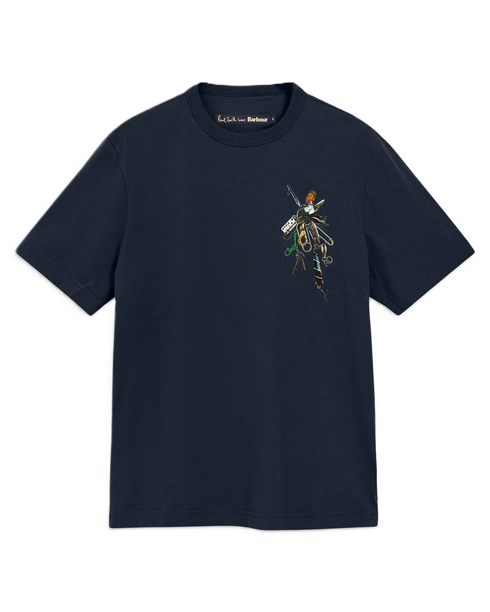 Barbour X Paul Smith Key T-Shirt - Navy