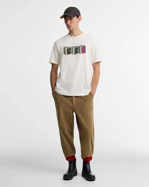 Barbour X Paul Smith Tinned T-Shirt - Whisper White