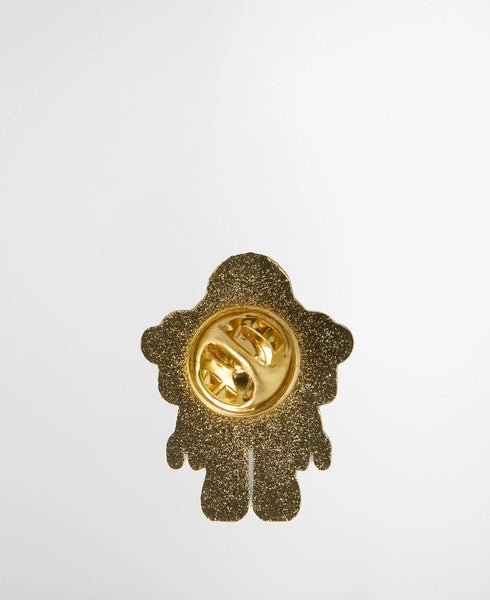 Barbour X Paul Smith Pin Badge - Robot In Boots