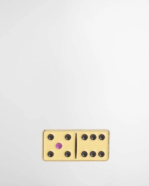 Barbour X Paul Smith Pin Badge - Domino