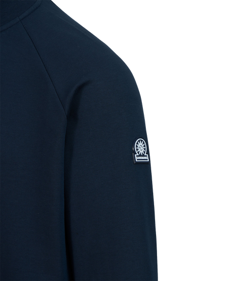 Interlock Quarter Zip - Navy