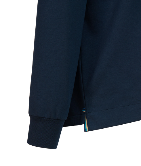 Interlock Quarter Zip - Navy