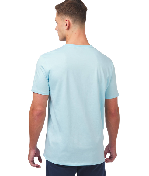 Badge Logo T-Shirt - Crystal Blue