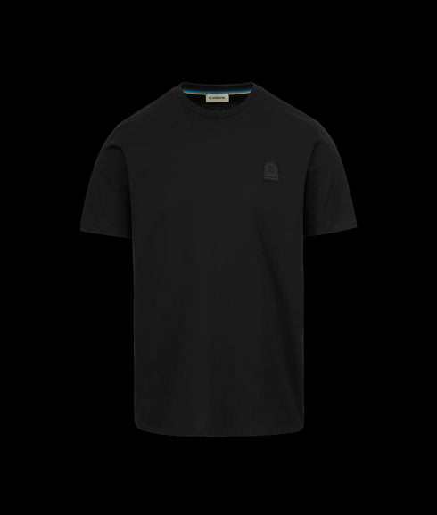 Rubber Badge T-Shirt - Black