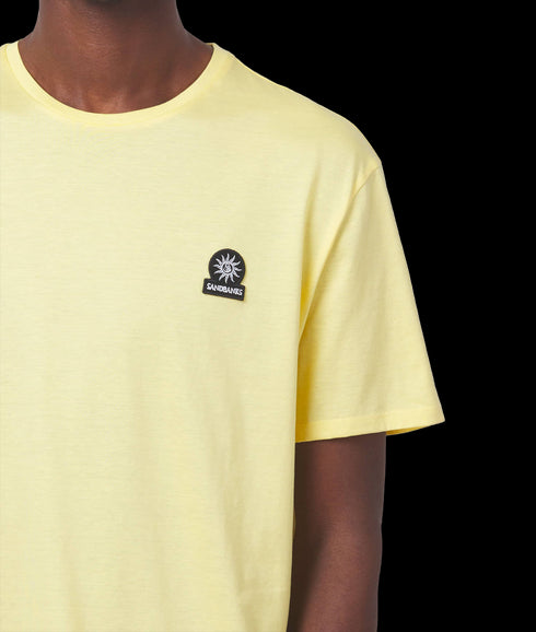 Badge Logo T-Shirt - Light Yellow