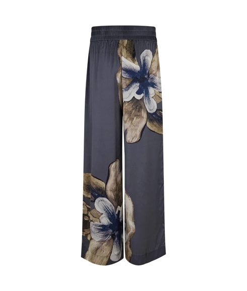 Margo Pants With Elastic - Belladonna Steel