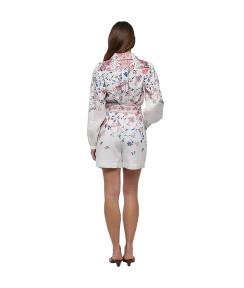 Sioma NS-Shirt With Balloon Sleeves - Grand Chitz Cream