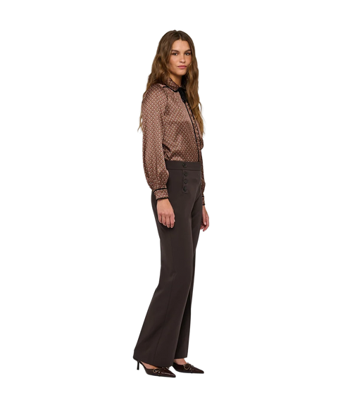 Margit Blouse With Special Trim - Meadow Caramel