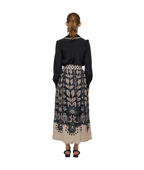 Uma Blouse With Details - Black