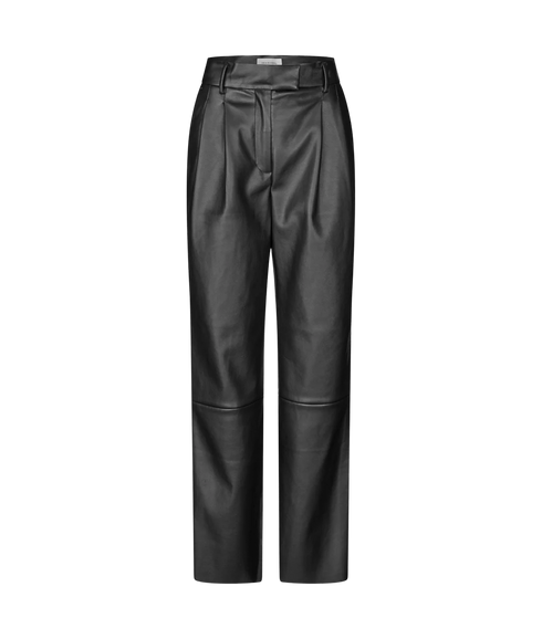 Roxanne Vegan Leather Pant - Black