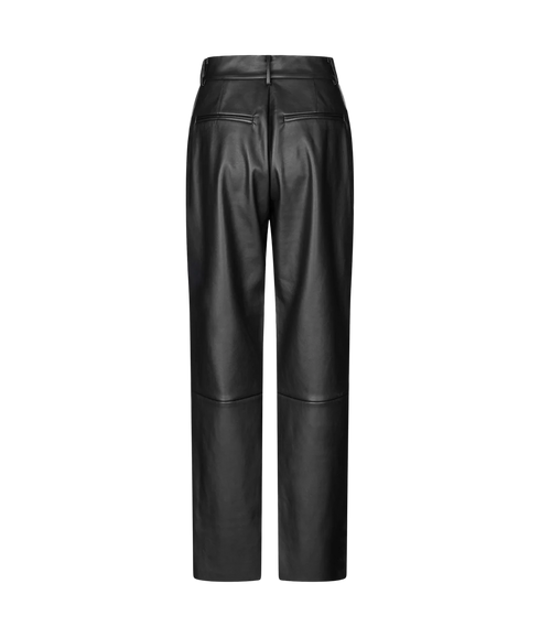Roxanne Vegan Leather Pant - Black