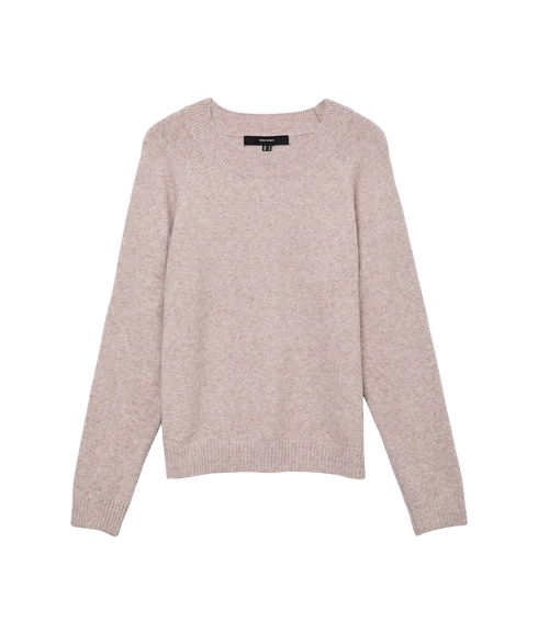 Doffy Ls O-Neck Blouse Ga Noos - Woodrose