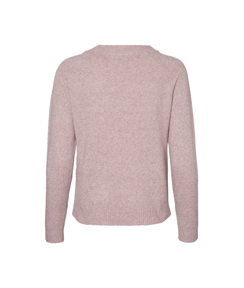 Doffy Ls O-Neck Blouse Ga Noos - Woodrose
