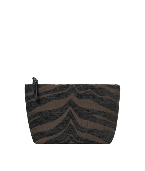 Zebra Pouch - Coffee Bean