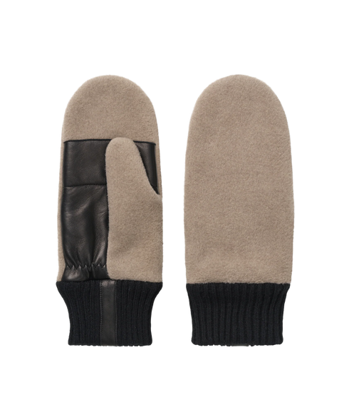 Woolen Mittens - Chocolate Chip