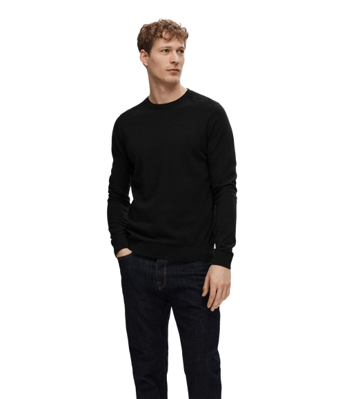 Berg Crew Neck- Black
