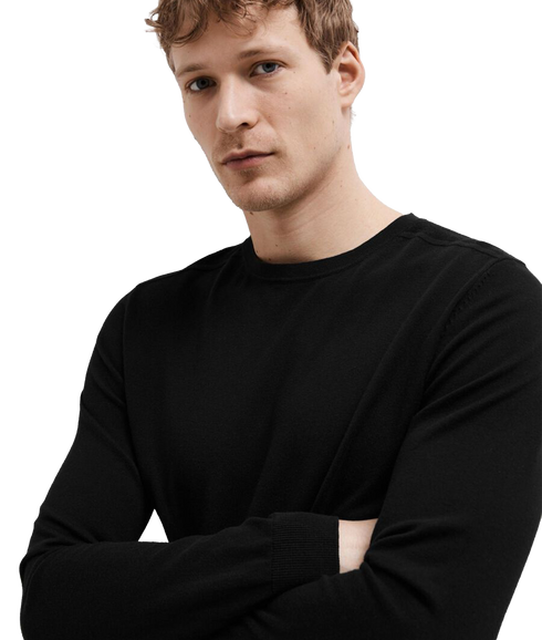 Berg Crew Neck- Black
