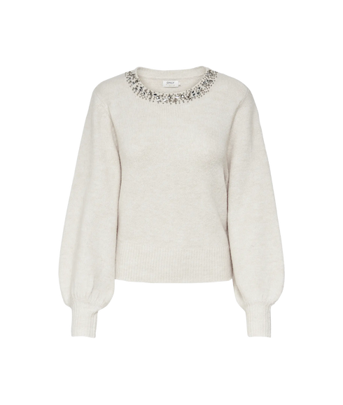 Elsa LS Pullover Knit - Grey