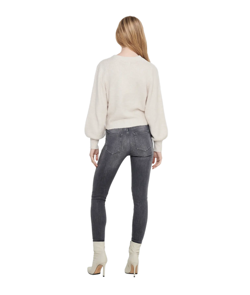 Elsa LS Pullover Knit - Grey