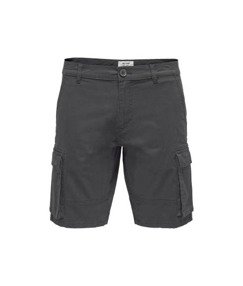 Cam Regular Fit Shorts - Grey