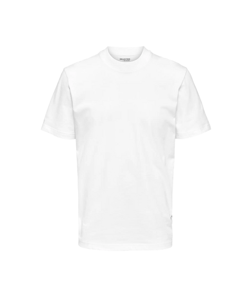 Colman Ss O-Neck Tee - Bright White