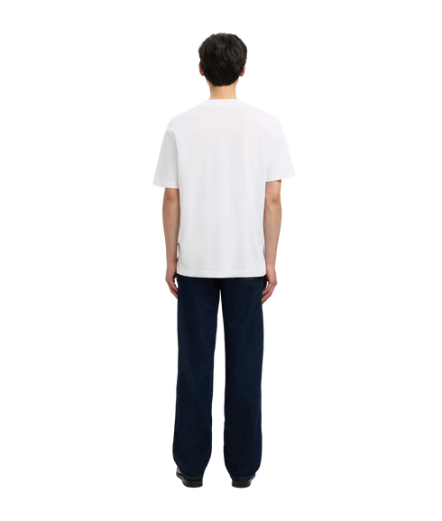 Colman Ss O-Neck Tee - Bright White