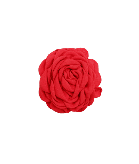 Villa Mega Flower Hair Claw - Red