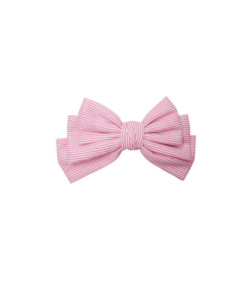Matilda Bow Brooch - Pink