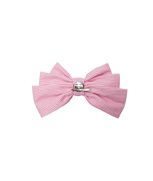 Matilda Bow Brooch - Pink