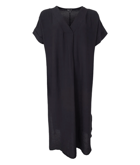 Samos Suit Dress - Black