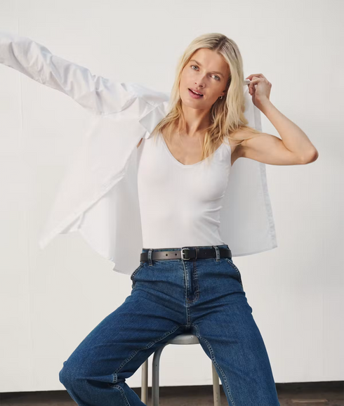 Hydda Top - Bright White