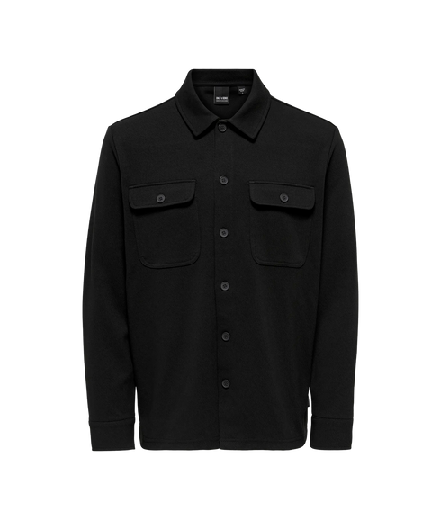 Newkodyl Overshirt Sweat - Black