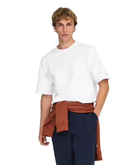 Fred Rlx Tee - Bright White