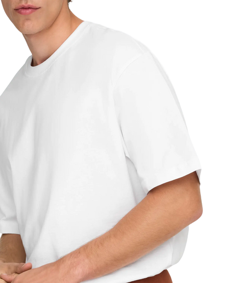 Fred Rlx Tee - Bright White